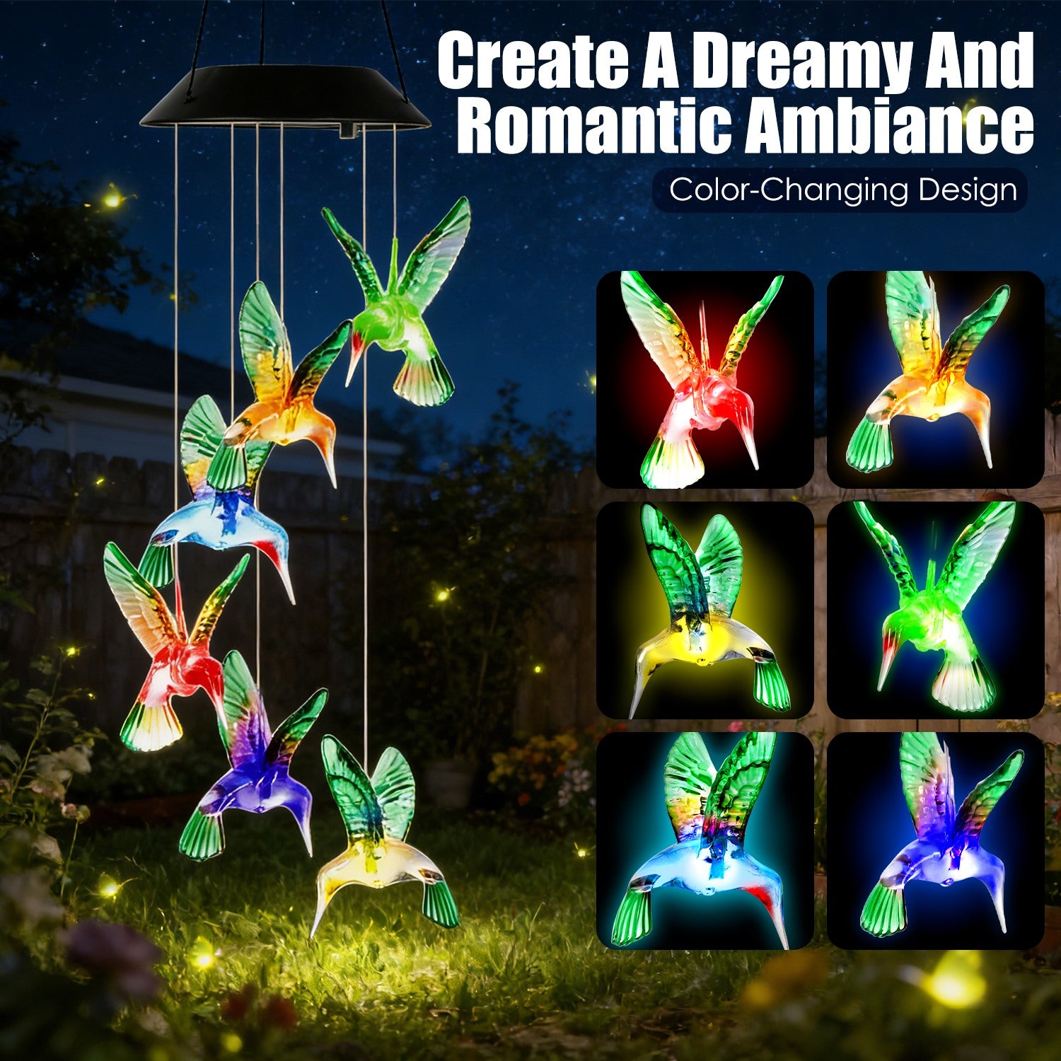 Hummingbird Wind Chime